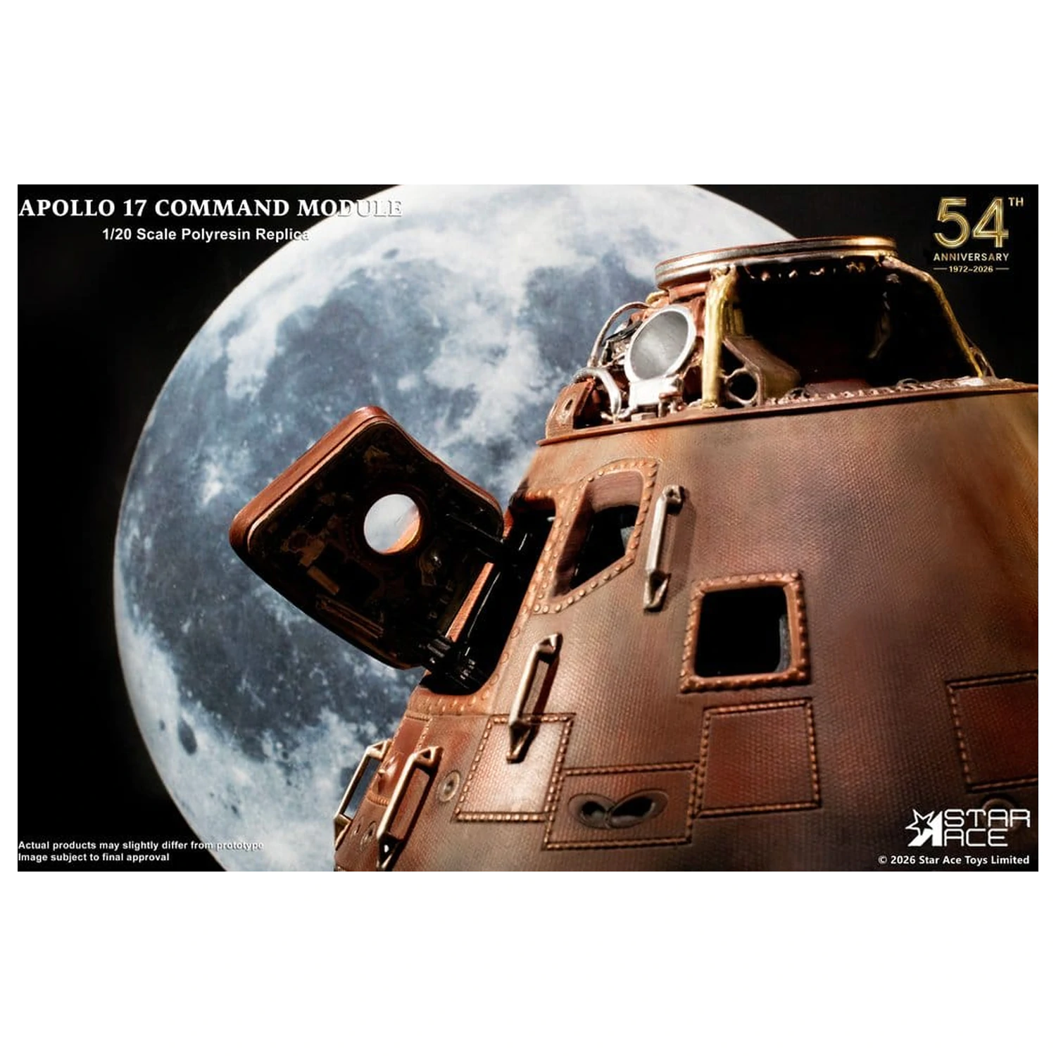 Apollo 17 Replika 1/20 Command Module 20 cm product photo