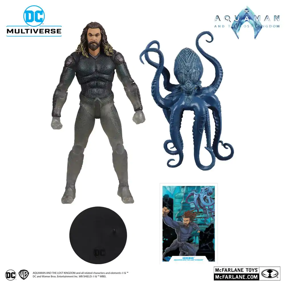 Aquaman and the Lost Kingdom DC Multiverse Action Figure Aquaman (Stealth Suit with Topo) (Gold Label) 18 cm product photo