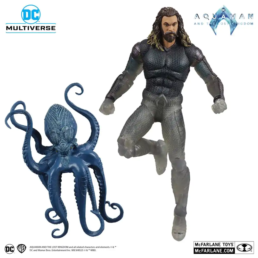 Aquaman and the Lost Kingdom DC Multiverse Action Figure Aquaman (Stealth Suit with Topo) (Gold Label) 18 cm product photo