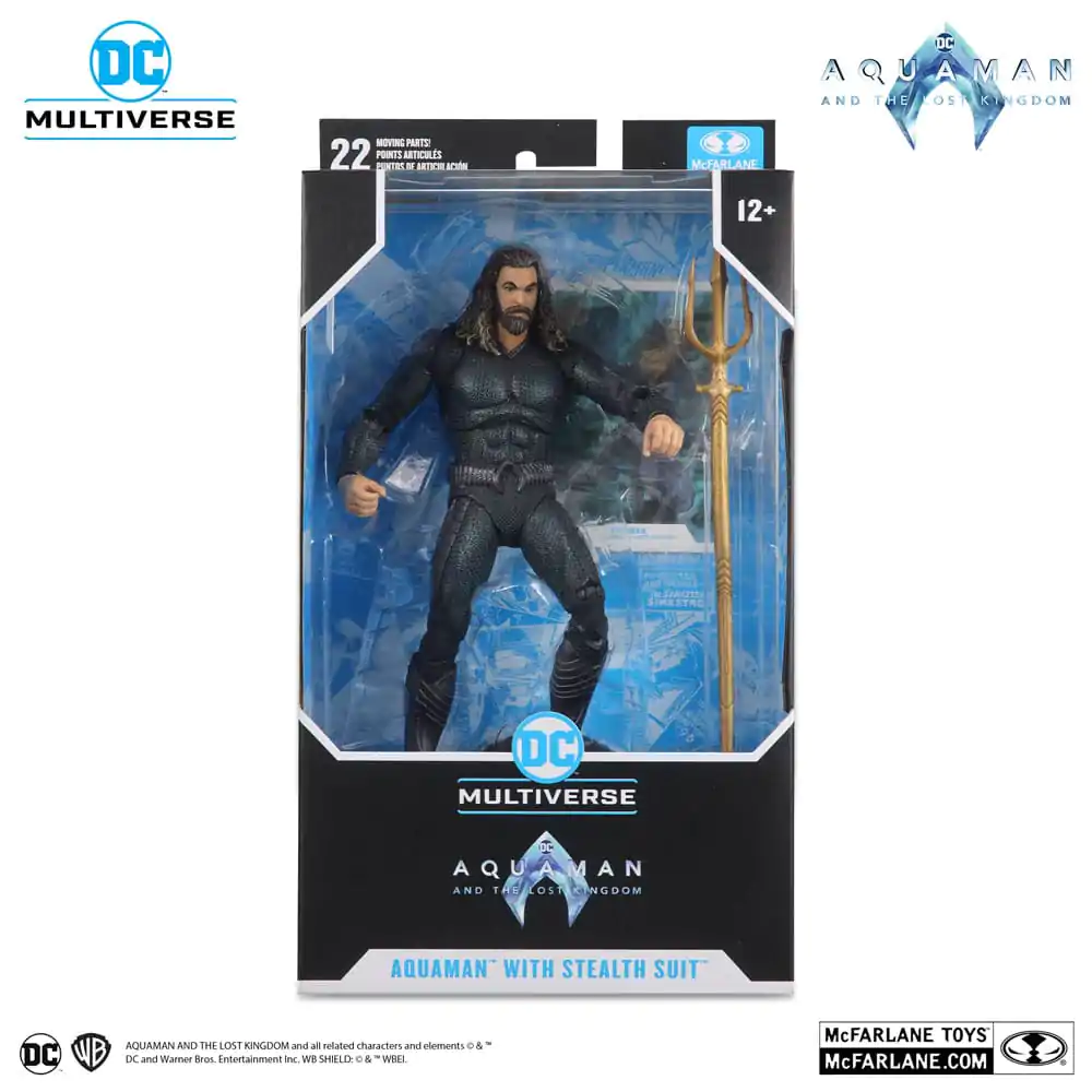 Aquaman and the Lost Kingdom DC Multiverse Action Figure Aquaman with Stealth Suit 18 cm product photo