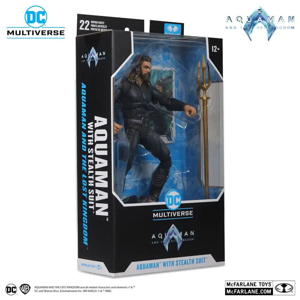 Aquaman and the Lost Kingdom DC Multiverse Action Figure Aquaman with Stealth Suit 18 cm termékfotó