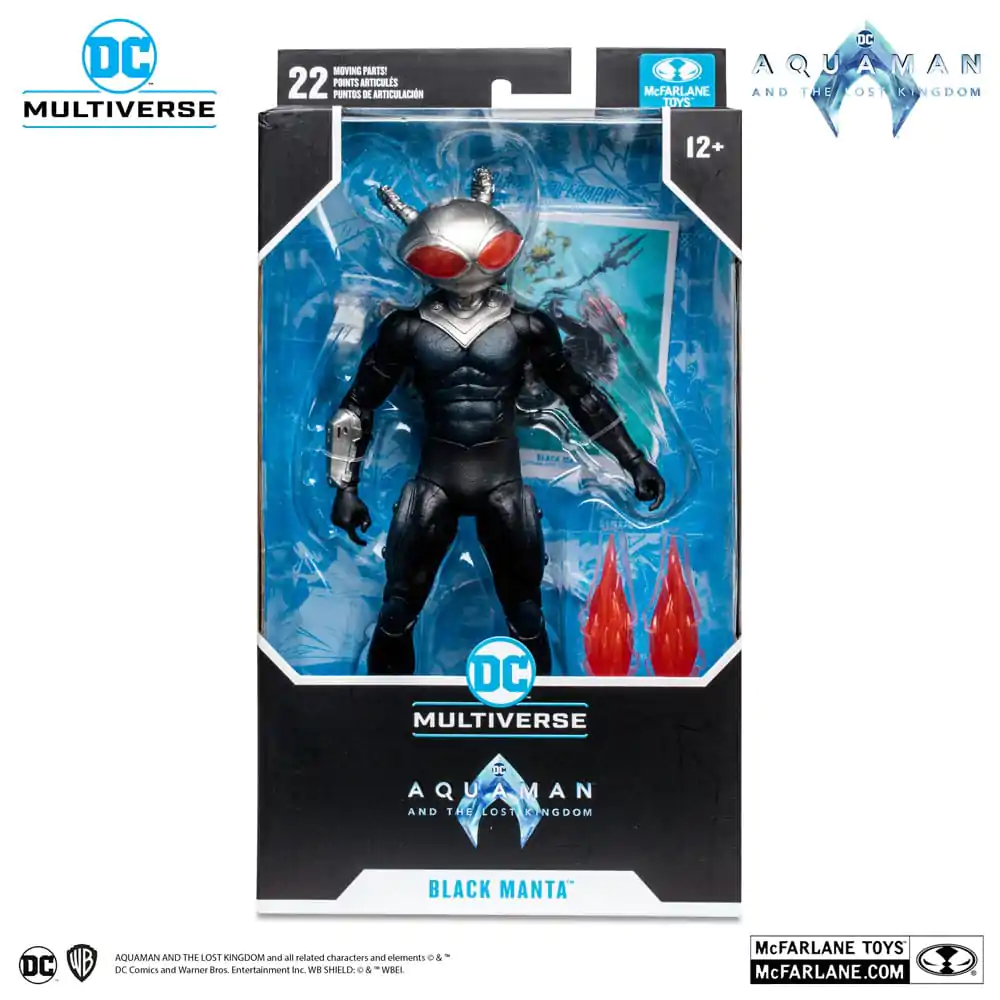 Aquaman and the Lost Kingdom DC Multiverse Action Figure Black Manta 18 cm termékfotó