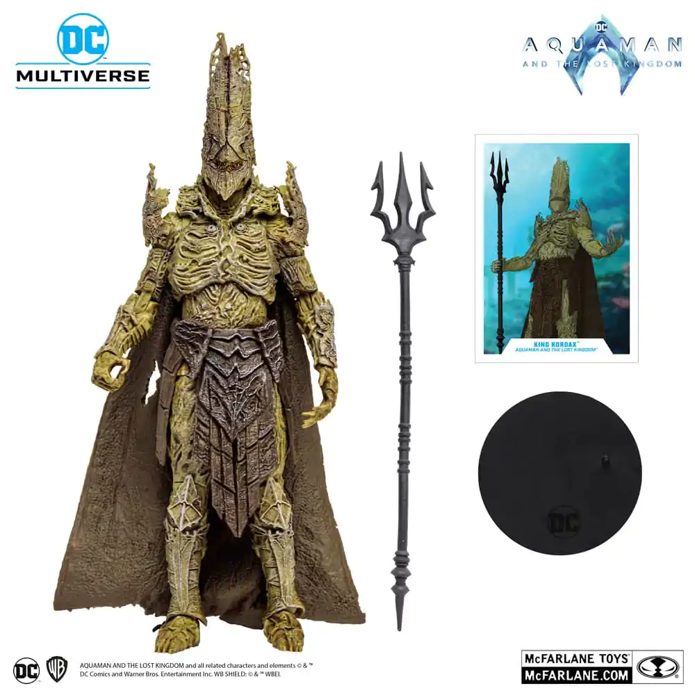 Aquaman and the Lost Kingdom DC Multiverse Action Figure King Kordax 18 cm product photo