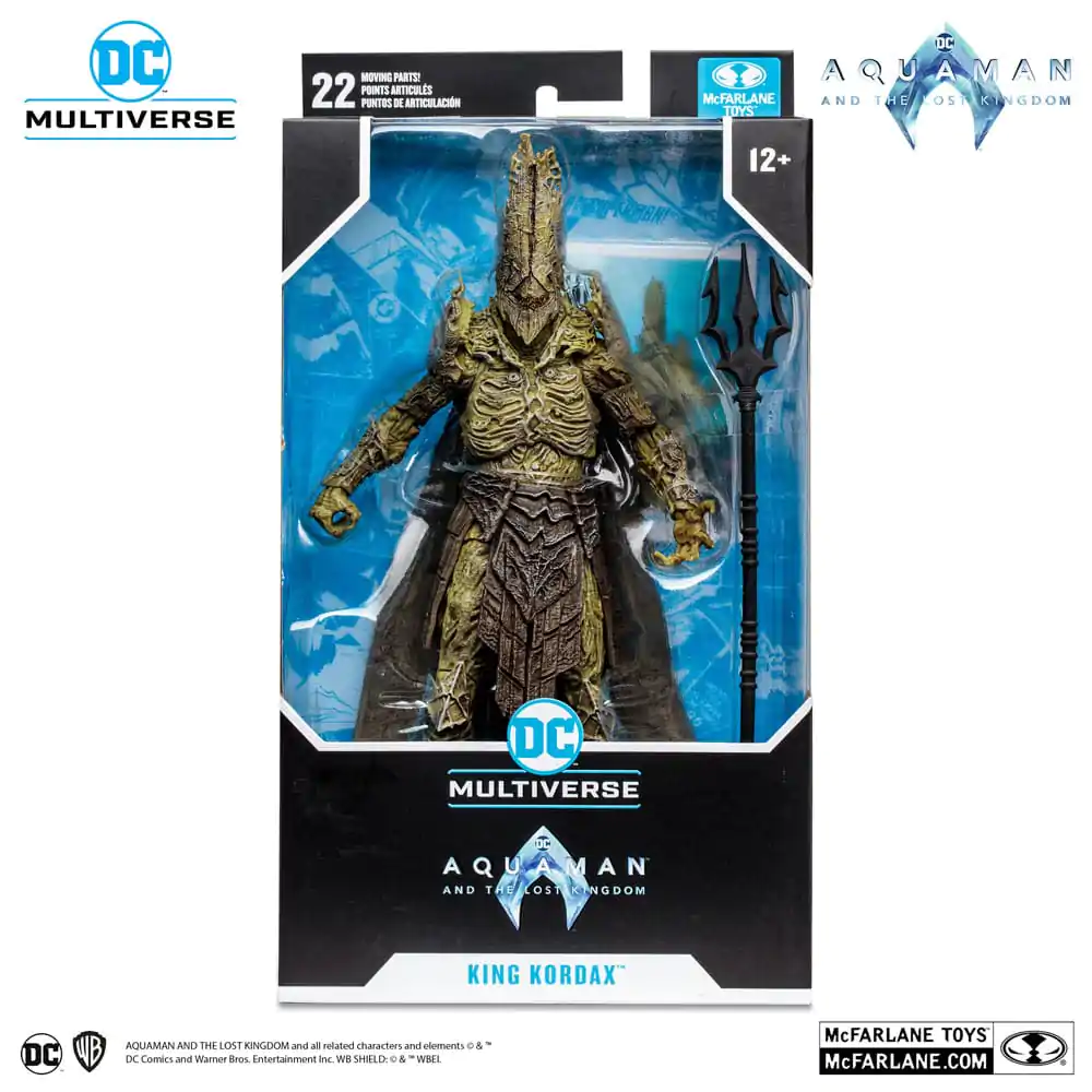 Aquaman and the Lost Kingdom DC Multiverse Action Figure King Kordax 18 cm product photo