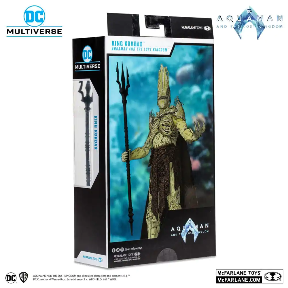 Aquaman and the Lost Kingdom DC Multiverse Action Figure King Kordax 18 cm product photo