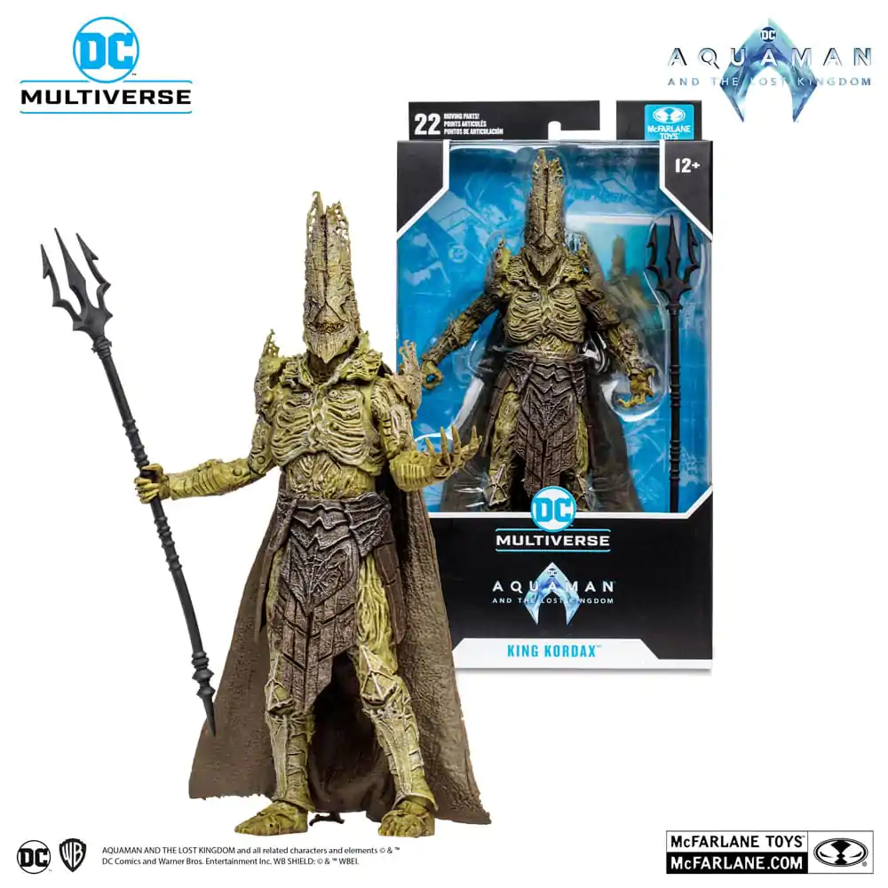 Aquaman and the Lost Kingdom DC Multiverse Action Figure King Kordax 18 cm product photo