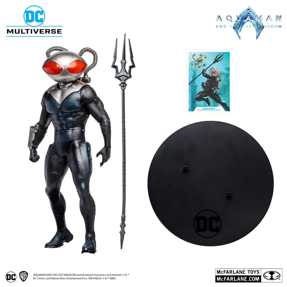 Aquaman and the Lost Kingdom DC Multiverse Megafig Action Figure Black Manta 30 cm termékfotó