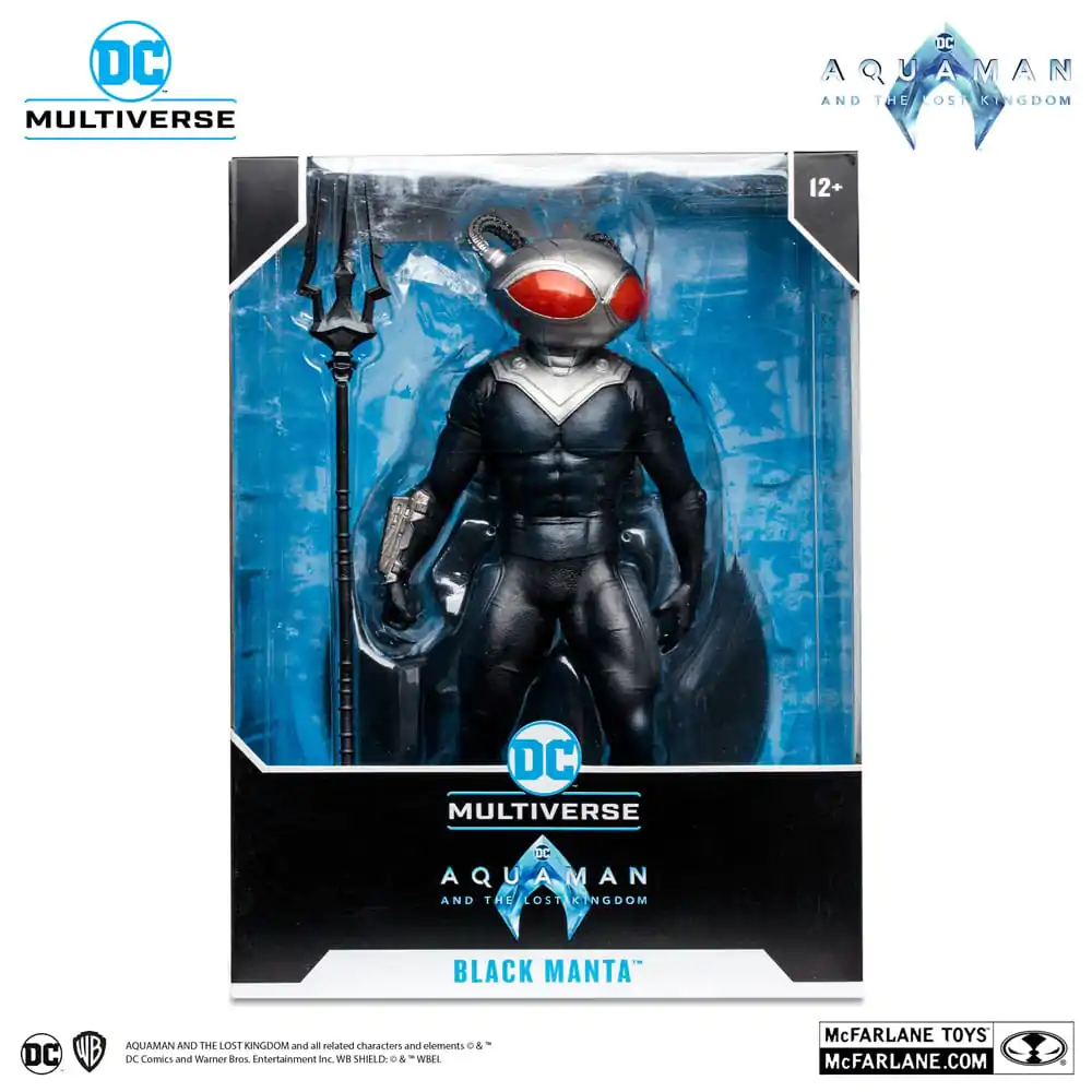 Aquaman and the Lost Kingdom DC Multiverse Megafig Action Figure Black Manta 30 cm termékfotó