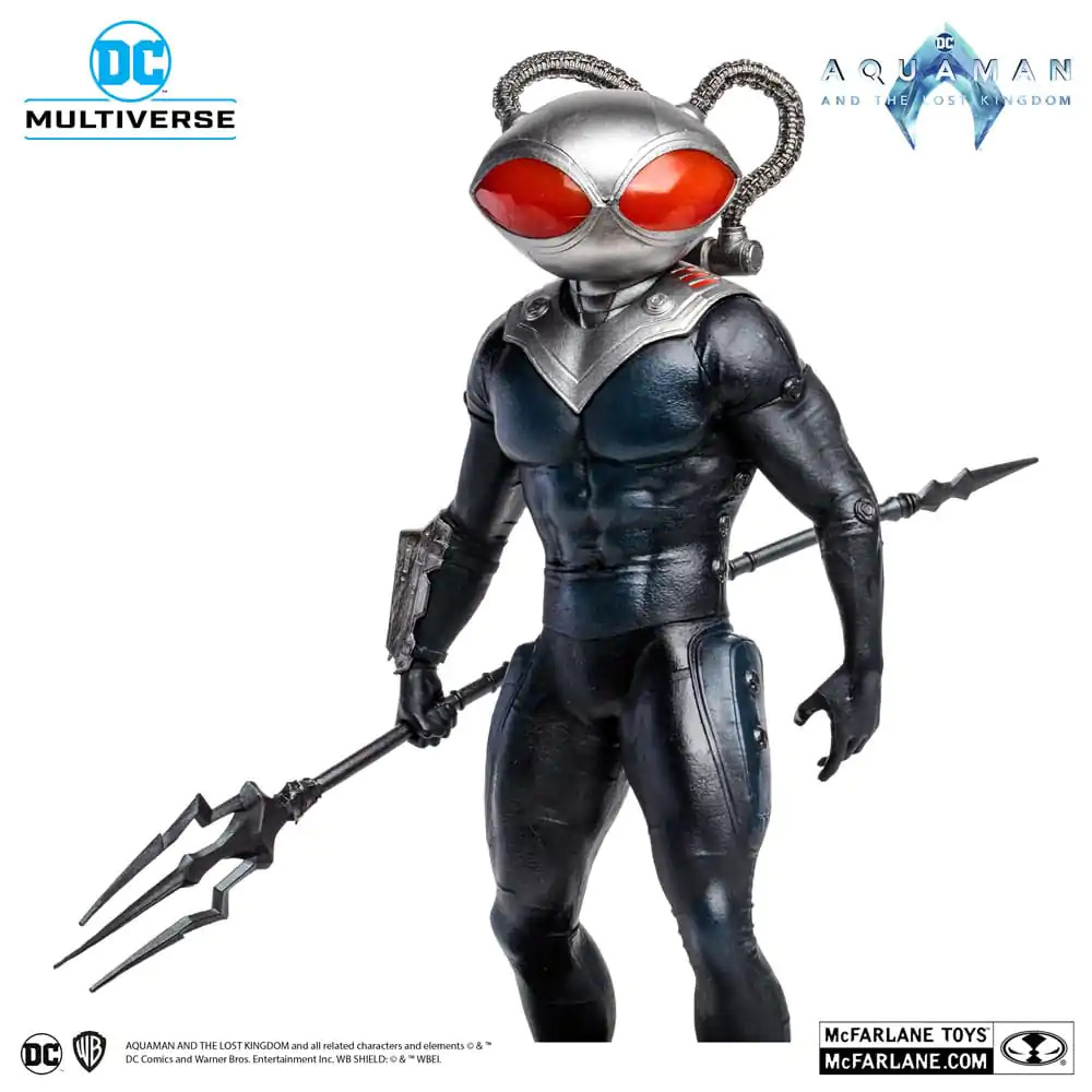 Aquaman and the Lost Kingdom DC Multiverse Megafig Action Figure Black Manta 30 cm termékfotó