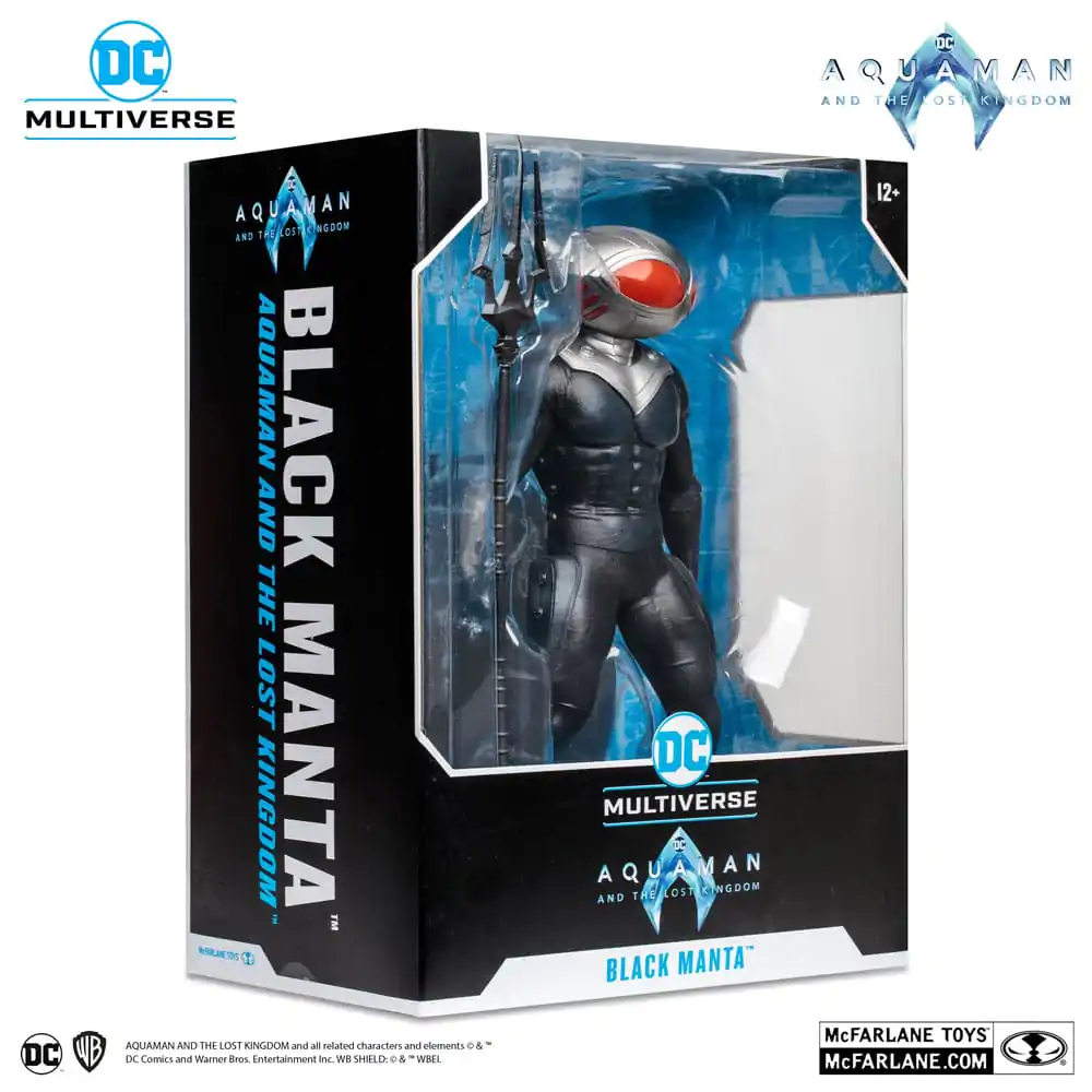 Aquaman and the Lost Kingdom DC Multiverse Megafig Action Figure Black Manta 30 cm termékfotó