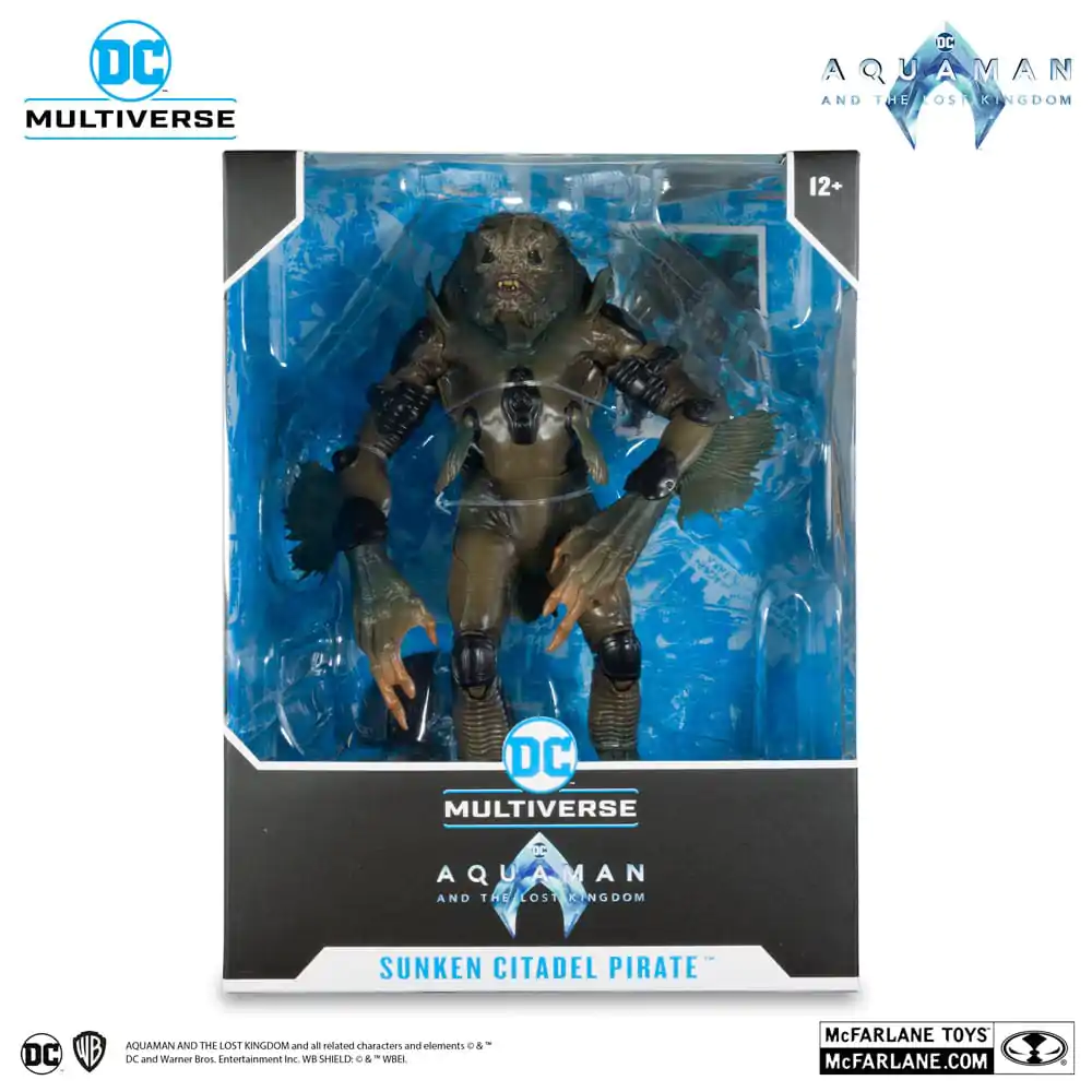 Aquaman and the Lost Kingdom DC Multiverse Megafig Action Figure Sunken Citadel Pirate 30 cm termékfotó