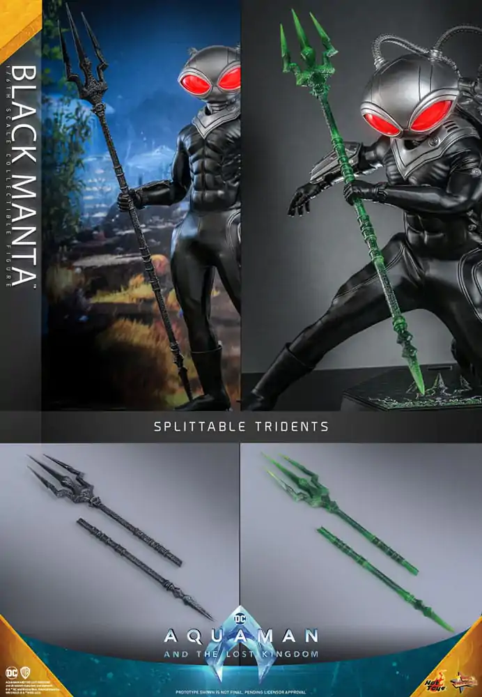 Aquaman and the Lost Kingdom Movie Masterpiece Action Figure 1/6 Black Manta 34 cm product photo