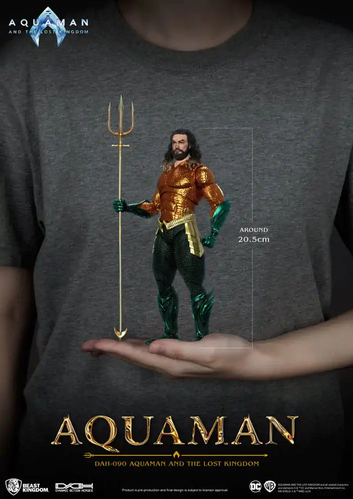 Aquaman: Lost Kingdom Dynamic 8ction Heroes Action Figure 1/9 Aquaman 20 cm product photo