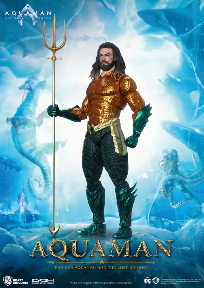 Aquaman: Lost Kingdom Dynamic 8ction Heroes Action Figure 1/9 Aquaman 20 cm product photo
