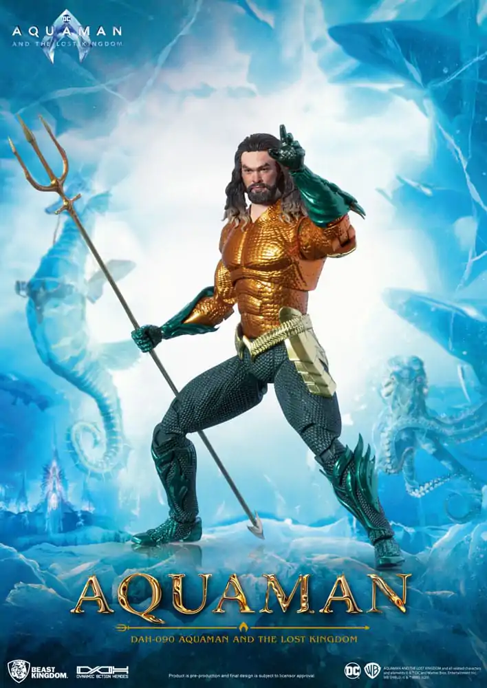 Aquaman: Lost Kingdom Dynamic 8ction Heroes Action Figure 1/9 Aquaman 20 cm product photo