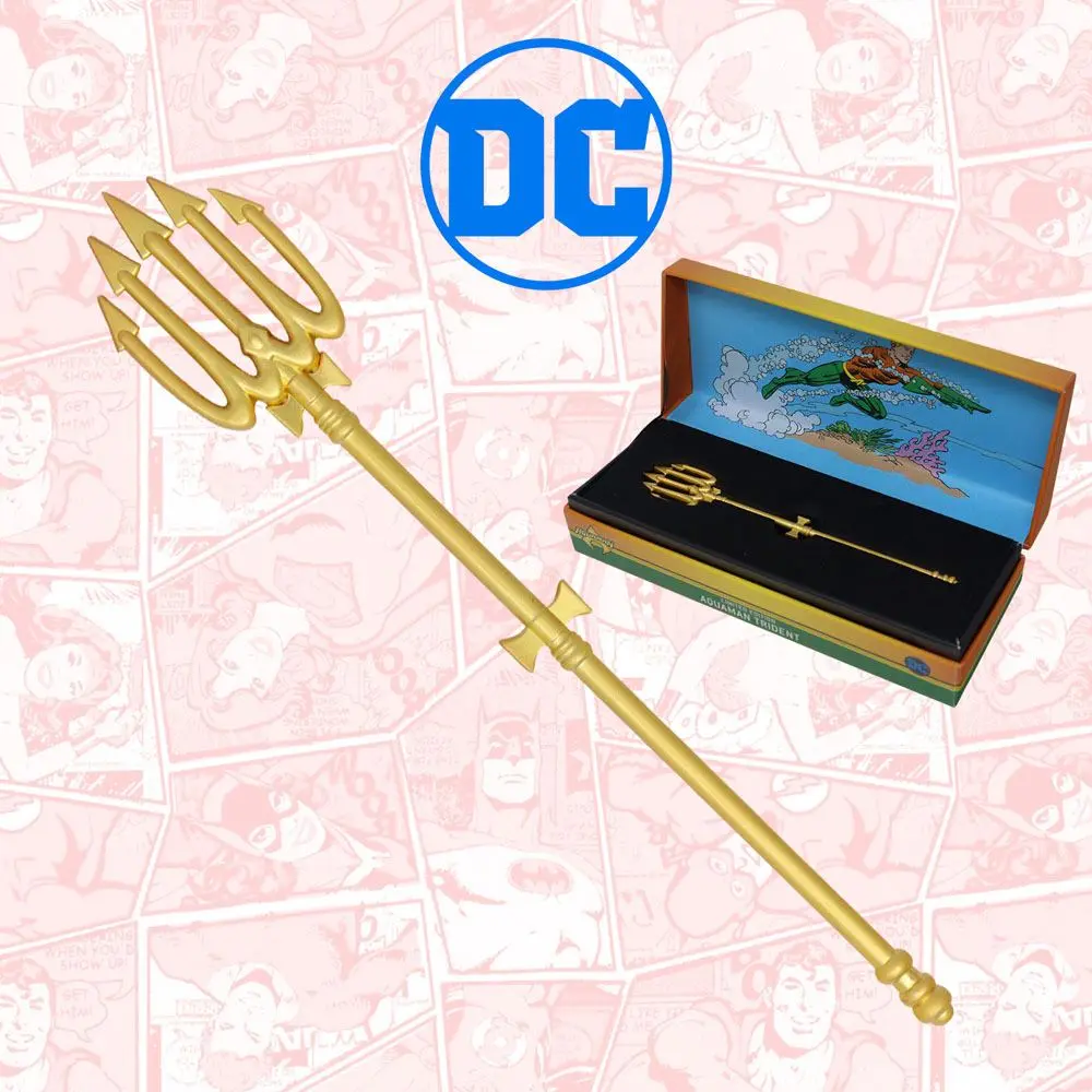 Aquaman Replica Miniature Trident (gold plated) product photo