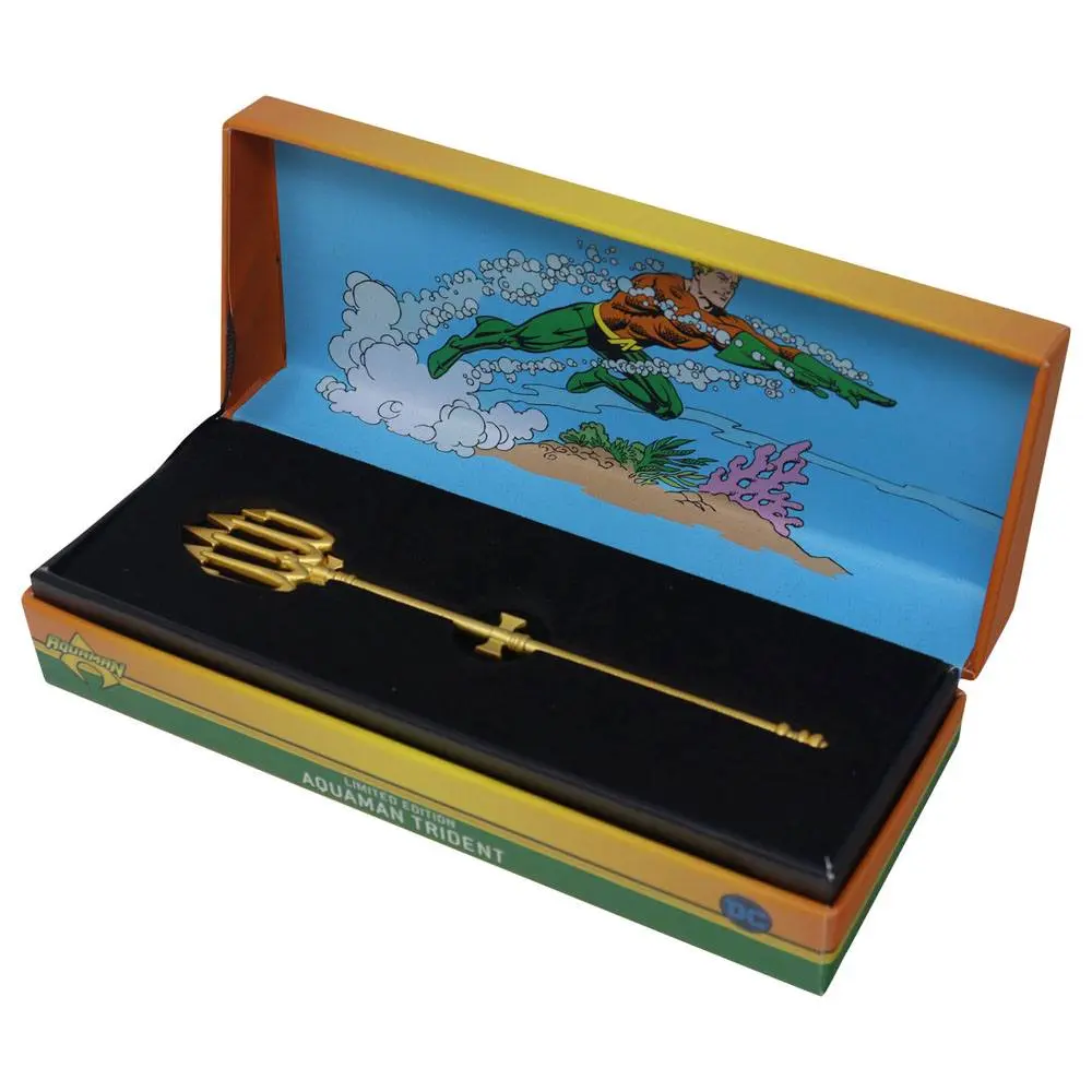 Aquaman Replica Miniature Trident (gold plated) product photo