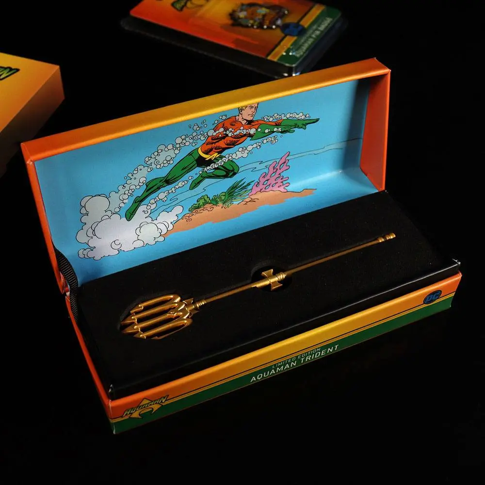 Aquaman Replica Miniature Trident (gold plated) product photo