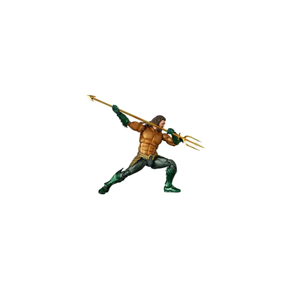 Aquaman Movie MAF EX Action Figure Aquaman Gold & Green Suit 16 cm product photo