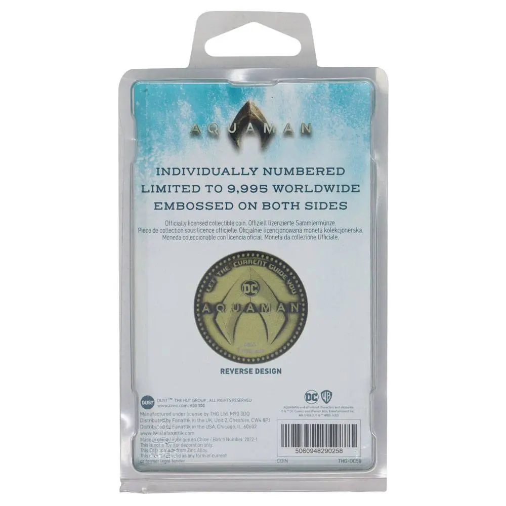 Aquaman Collectable Coin The Savior of the Sea Limited Edition product photo