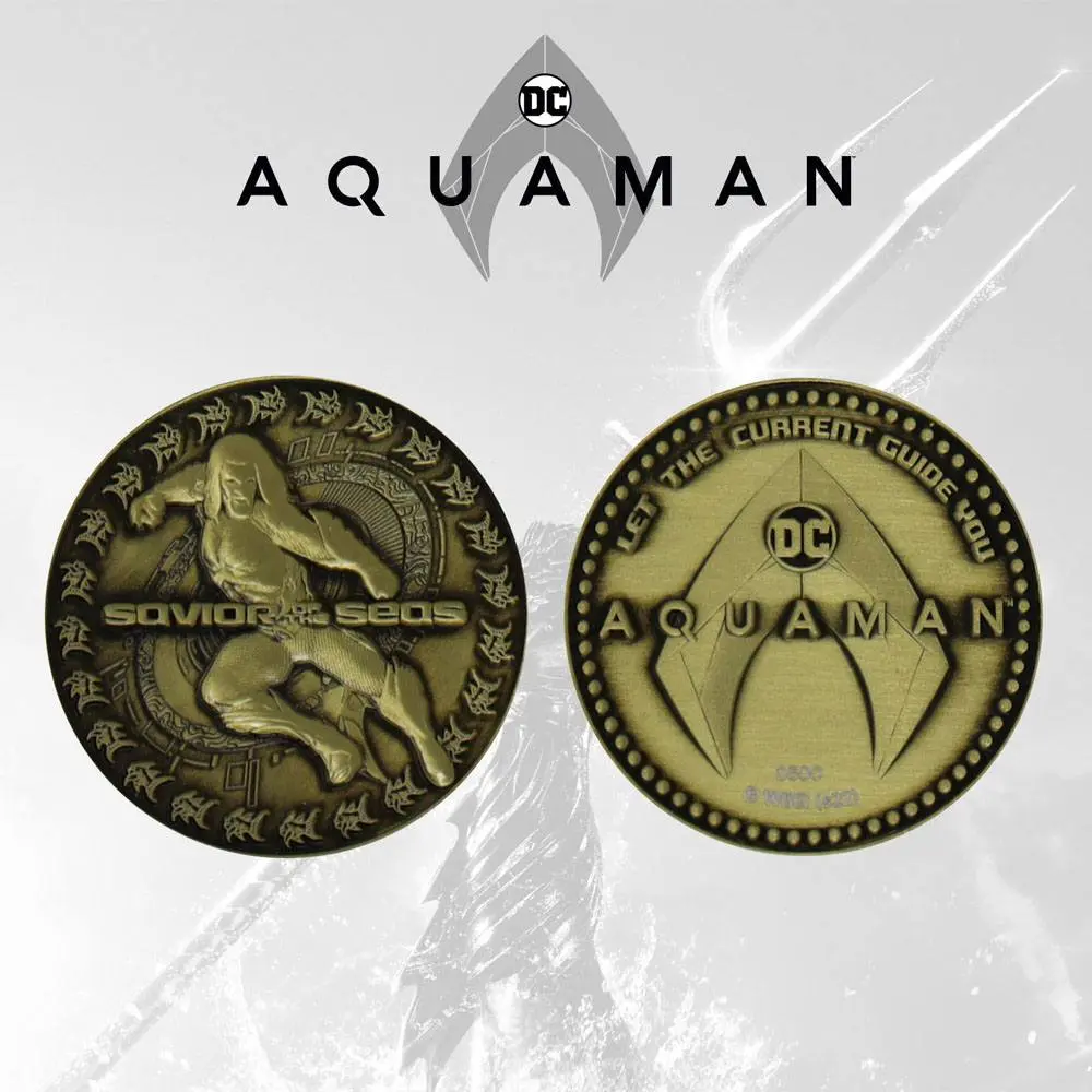 Aquaman Collectable Coin The Savior of the Sea Limited Edition product photo