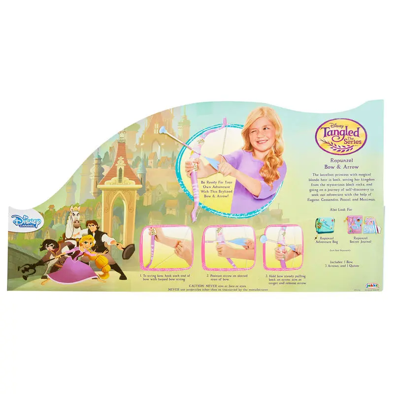 Rapunzel Disney bow and arrow playset product photo