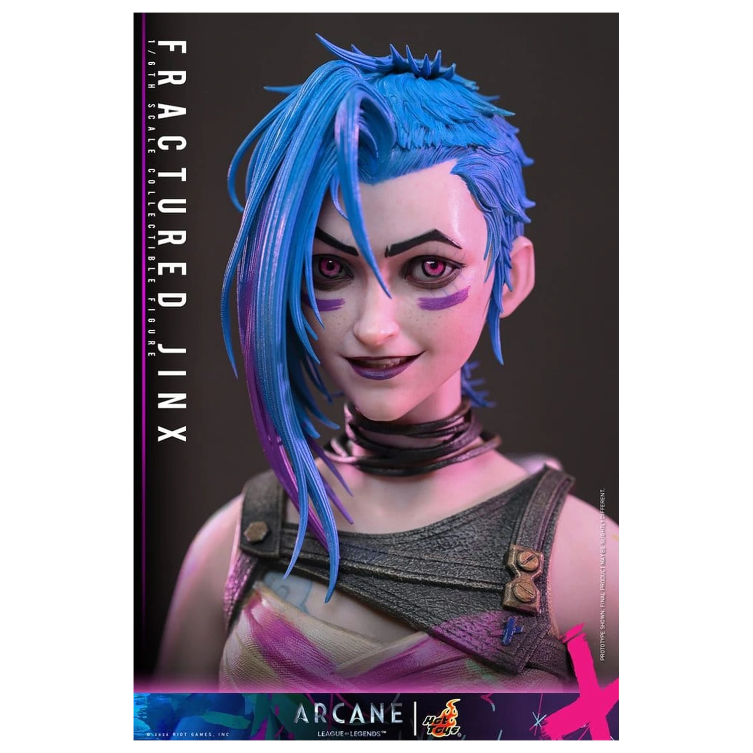 Arcane Action Figure 1/6 Fractured Jinx 28 cm product photo