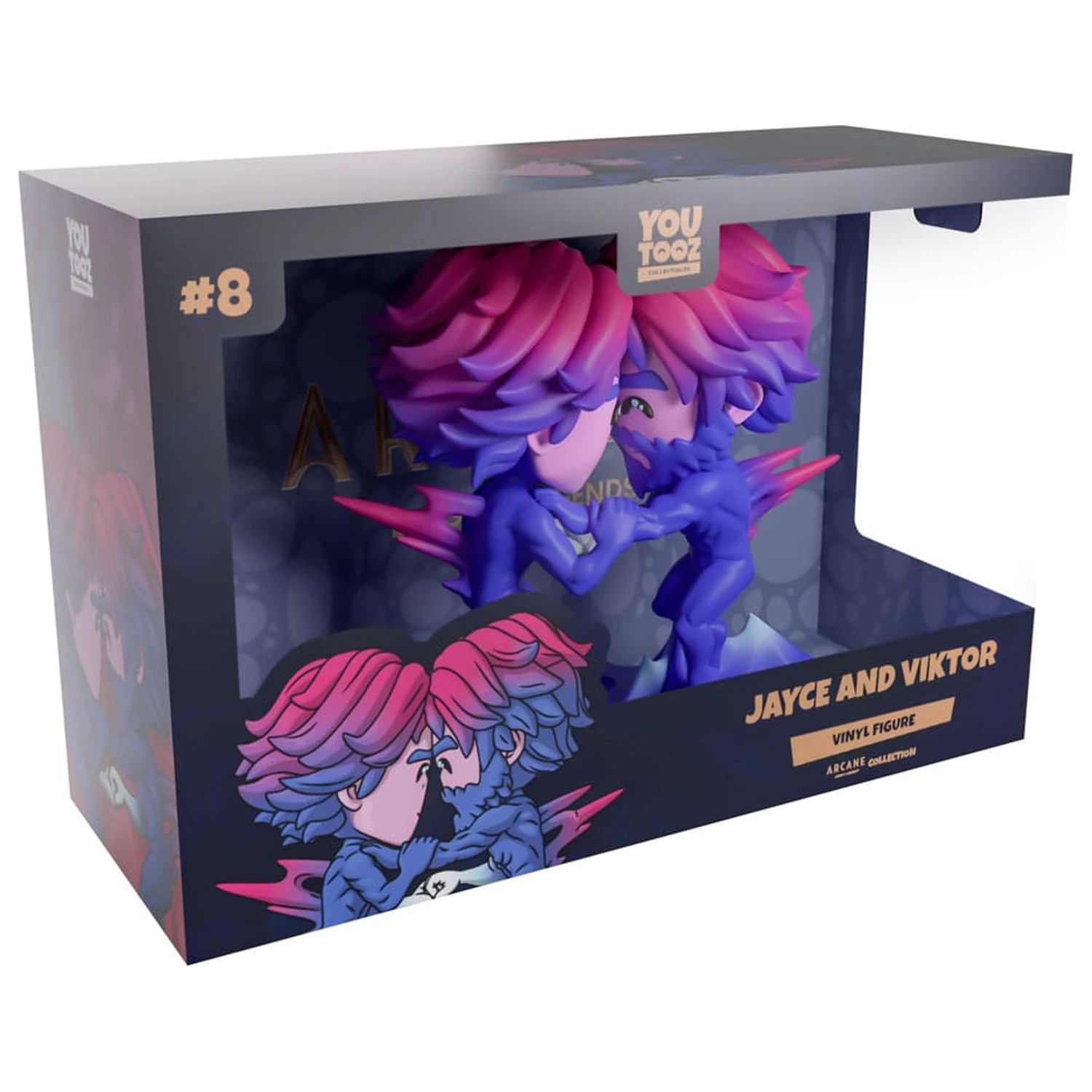 Arcane Vinyl Figures 2-Pack Jayce & Victor 13 cm      product photo