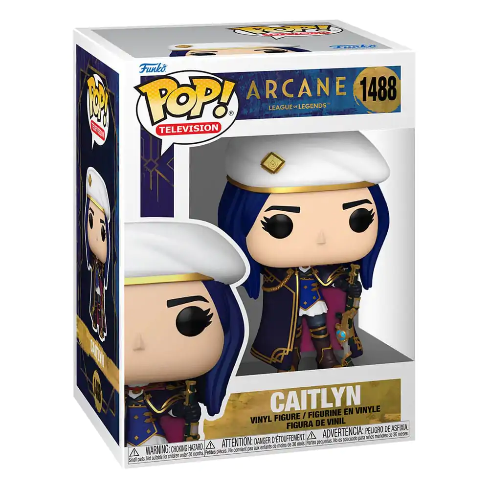 Arcane League of Legends Funko POP! Animation Vinyl Figure Caitlyn 9 cm termékfotó