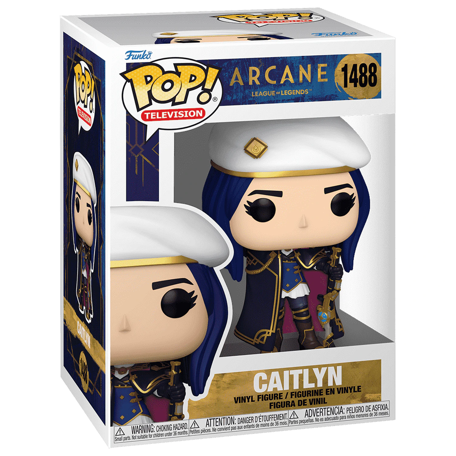 Arcane League of Legends Funko POP! Animation Vinyl Figure Caitlyn 9 cm product photo