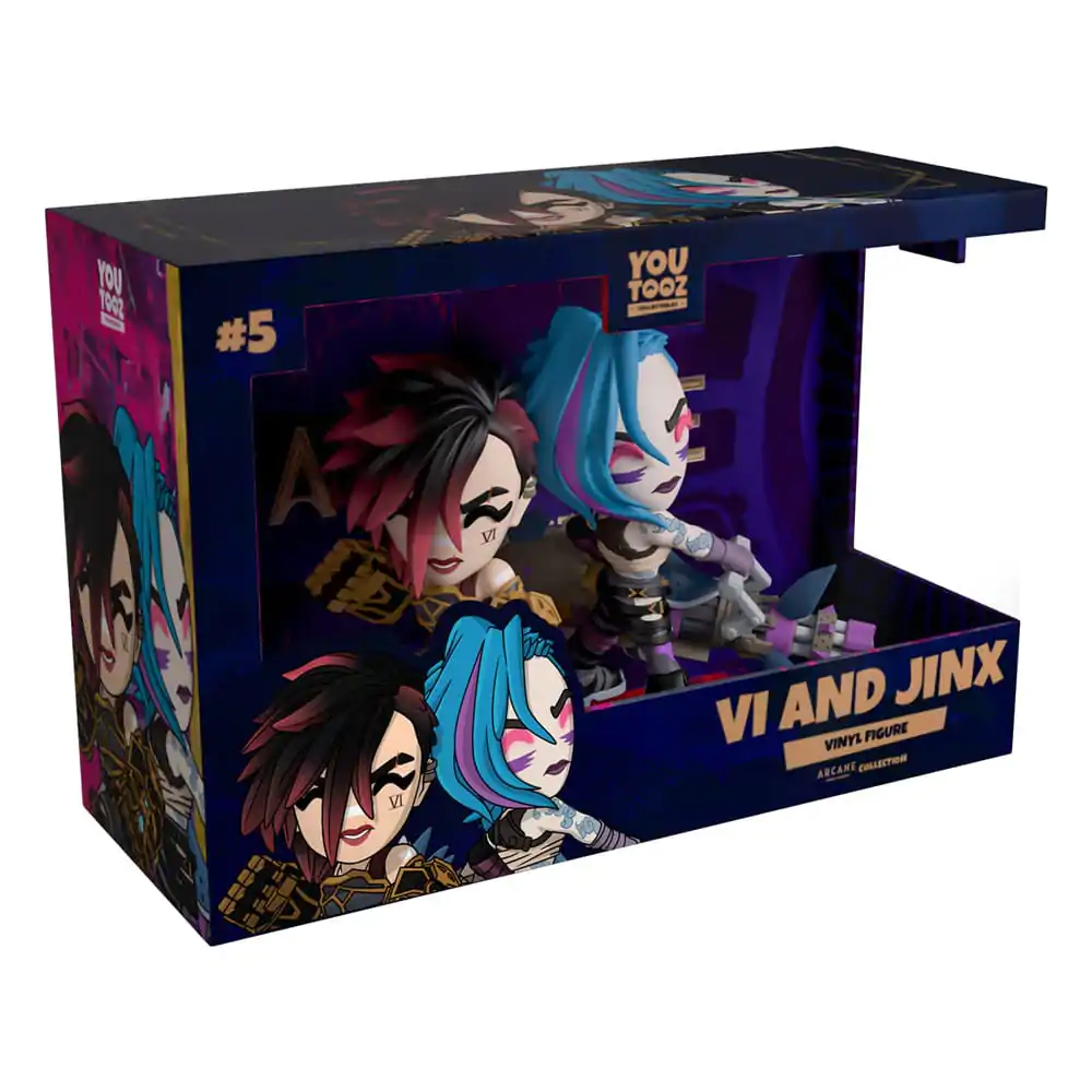 Arcane Vinyl Figures 2-Pack Vi & Jinx 11 cm termékfotó