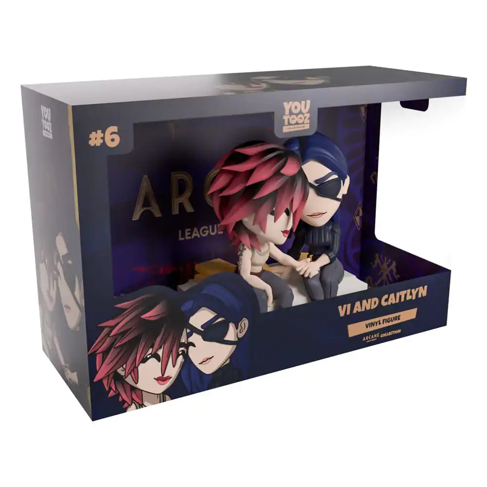 Arcane Vinyl Figures 2-Pack Vi &amp; Caitlyn 11 cm product photo
