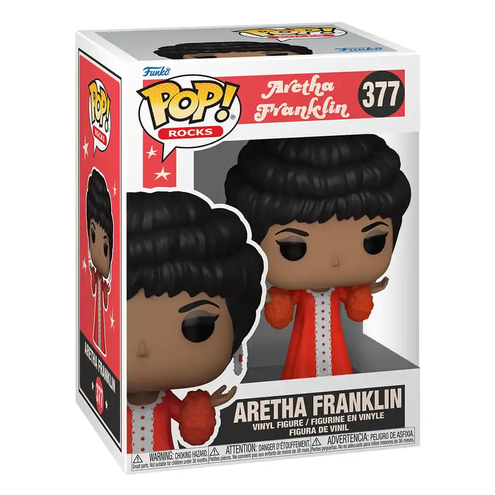 Aretha Franklin POP! Rocks Vinyl Figure Aretha Franklin(AW Show) 9 cm termékfotó