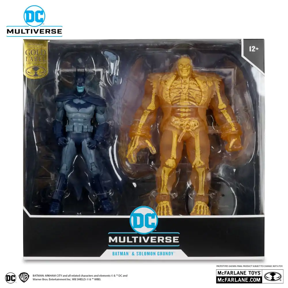 Arham City DC Multiverse Action Figure 2-Pack Batman & Solomon Grundy (Gold Label) 18 cm termékfotó