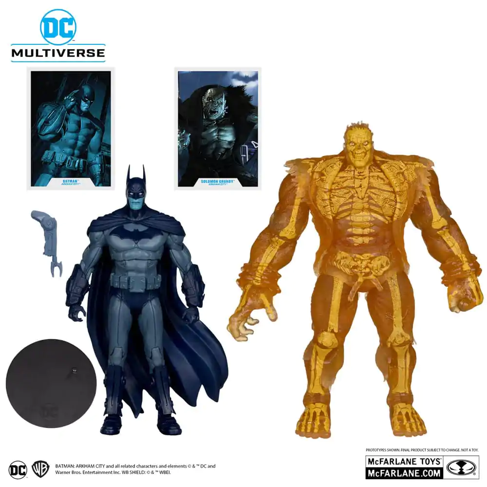 Arham City DC Multiverse Action Figure 2-Pack Batman & Solomon Grundy (Gold Label) 18 cm termékfotó