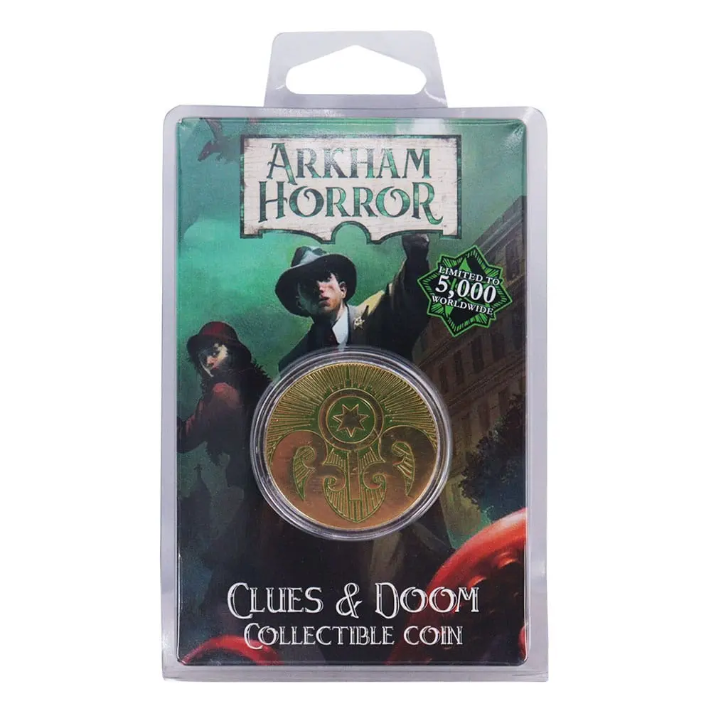 Arkham Horror Collectable Coin Clues & Doom Limited Edition termékfotó