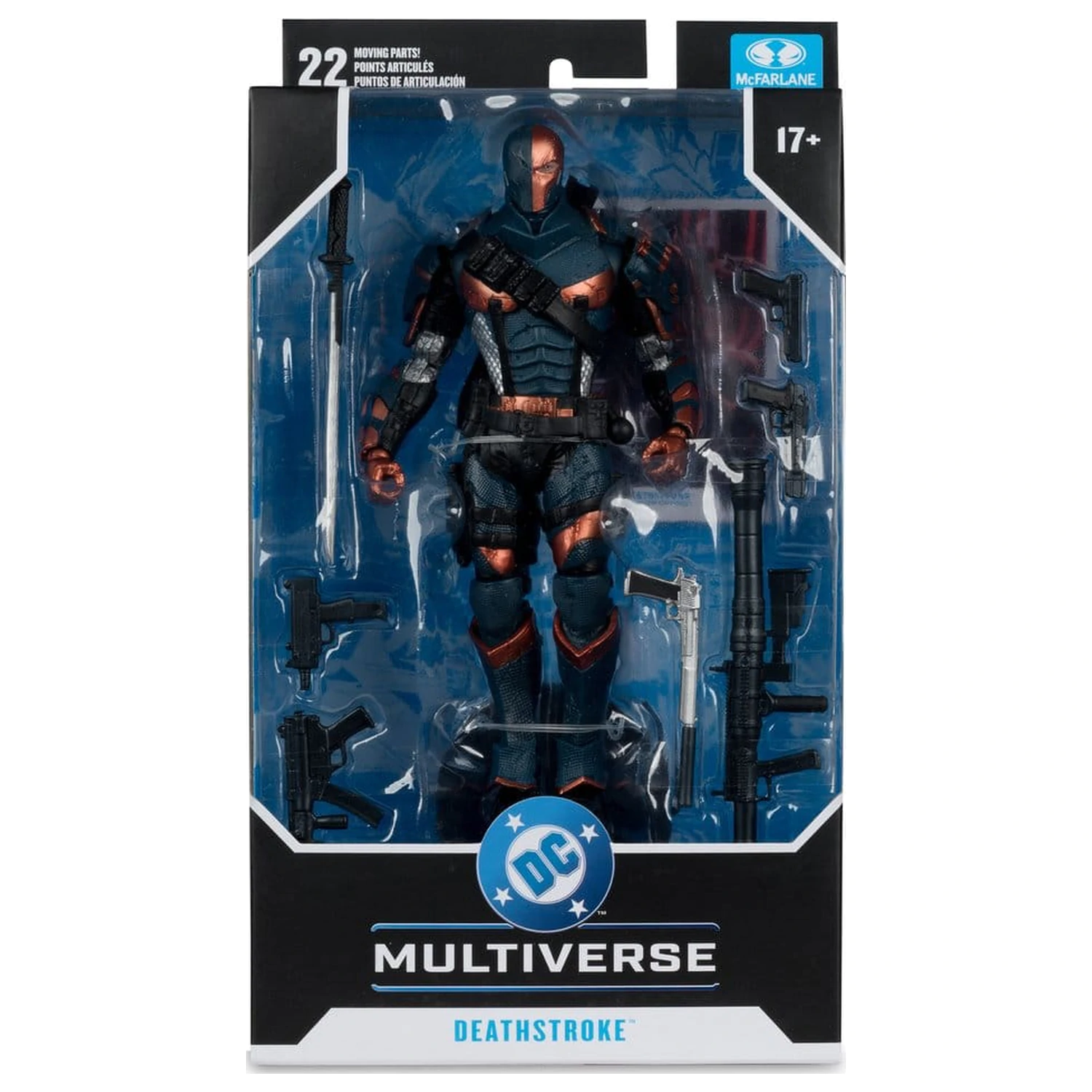 Arkham Origins DC Multiverse Action Figure Deathstroke 19 cm product photo