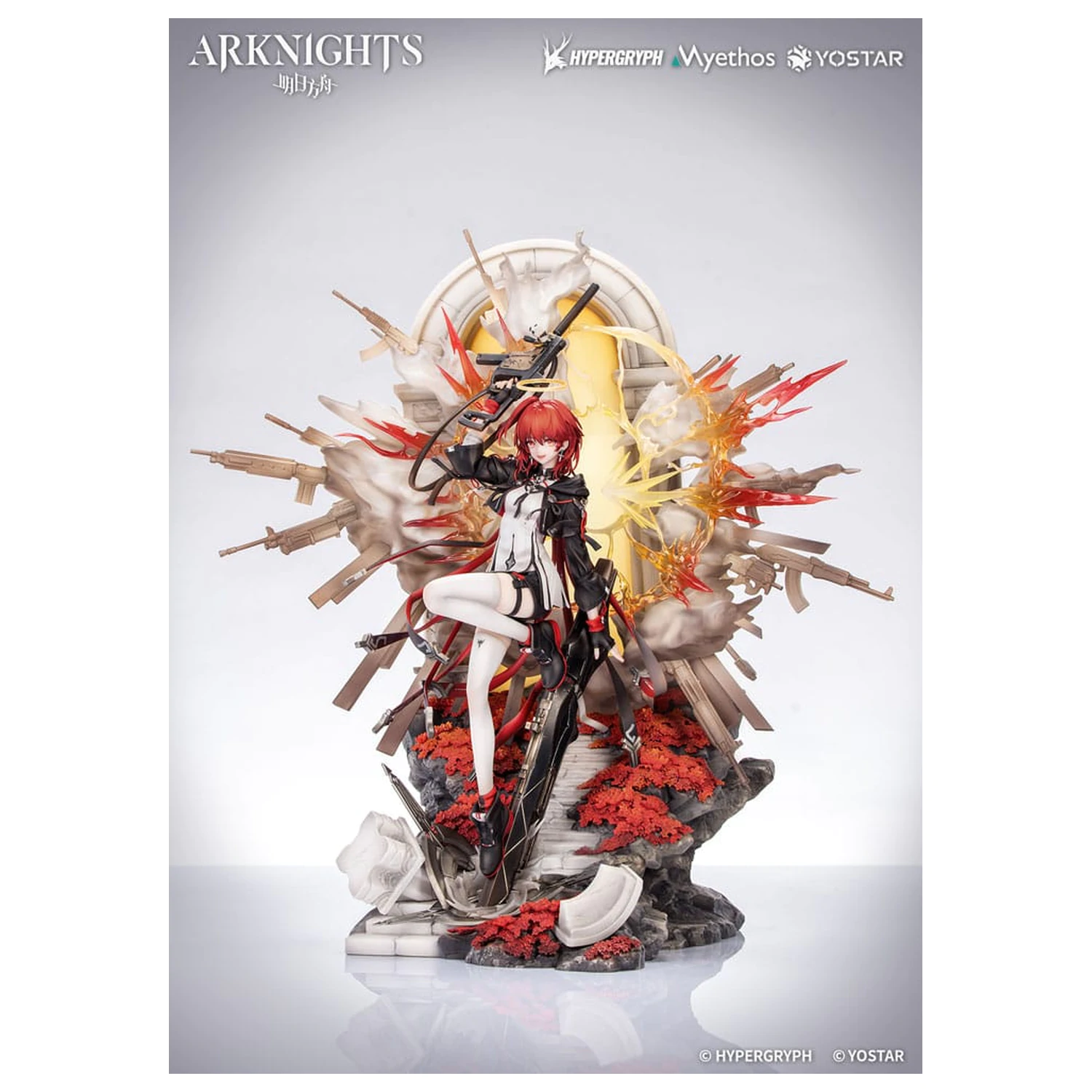 Arknights PVC Statue 1/7 Exusiai the New Covenant: Elite 2 Ver. 36 cm  product photo