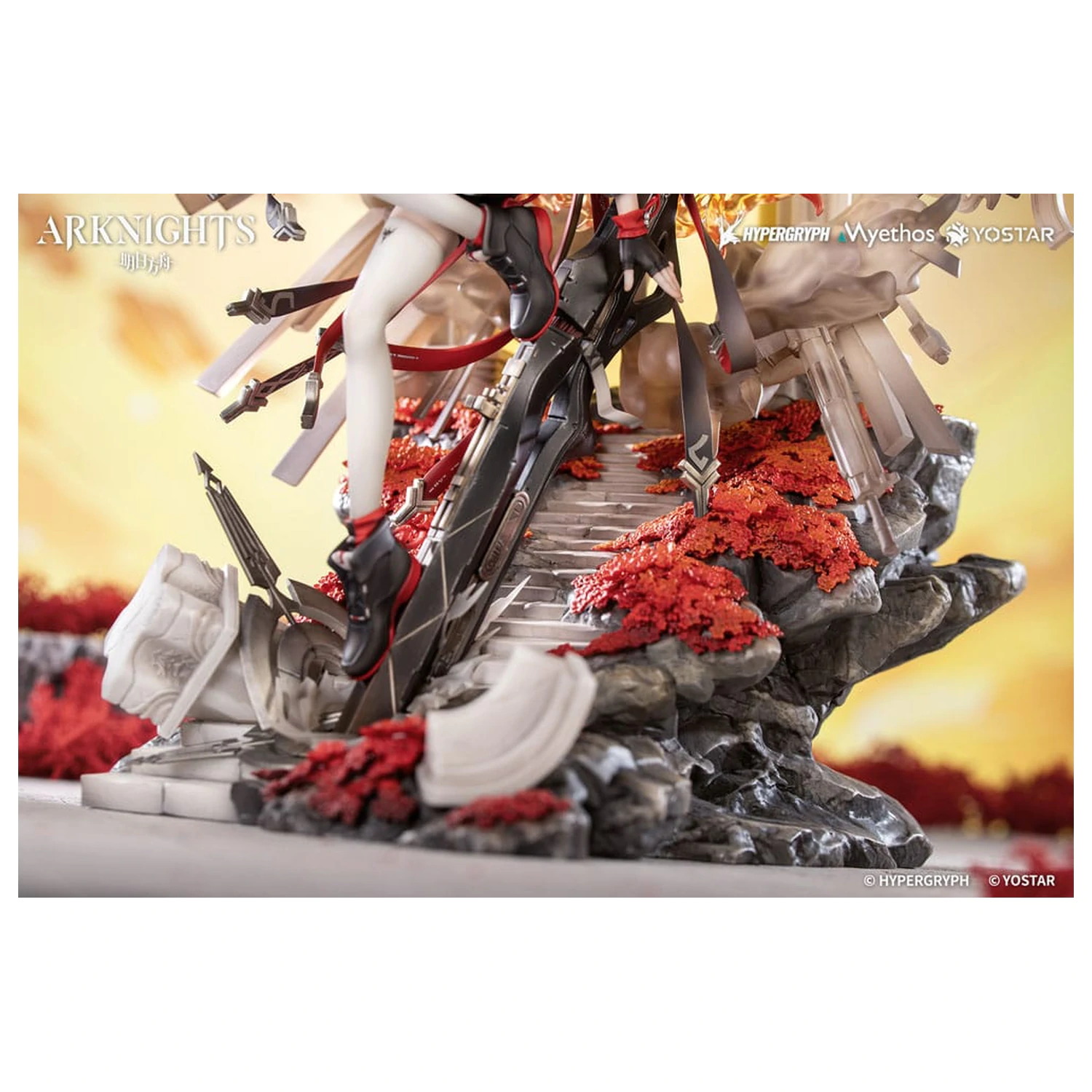 Arknights PVC Statue 1/7 Exusiai the New Covenant: Elite 2 Ver. 36 cm  product photo