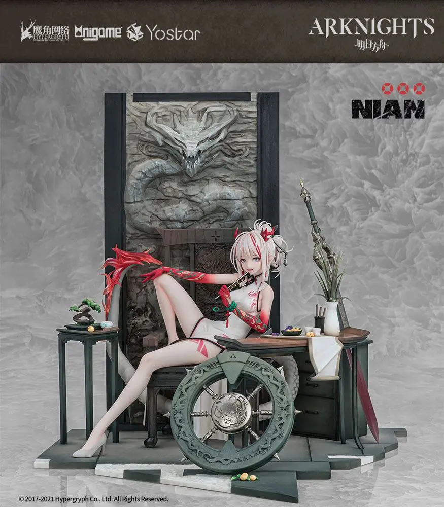 Arknights PVC Statue 1/7 Nian Unfettered Freedom Ver. 24 cm product photo