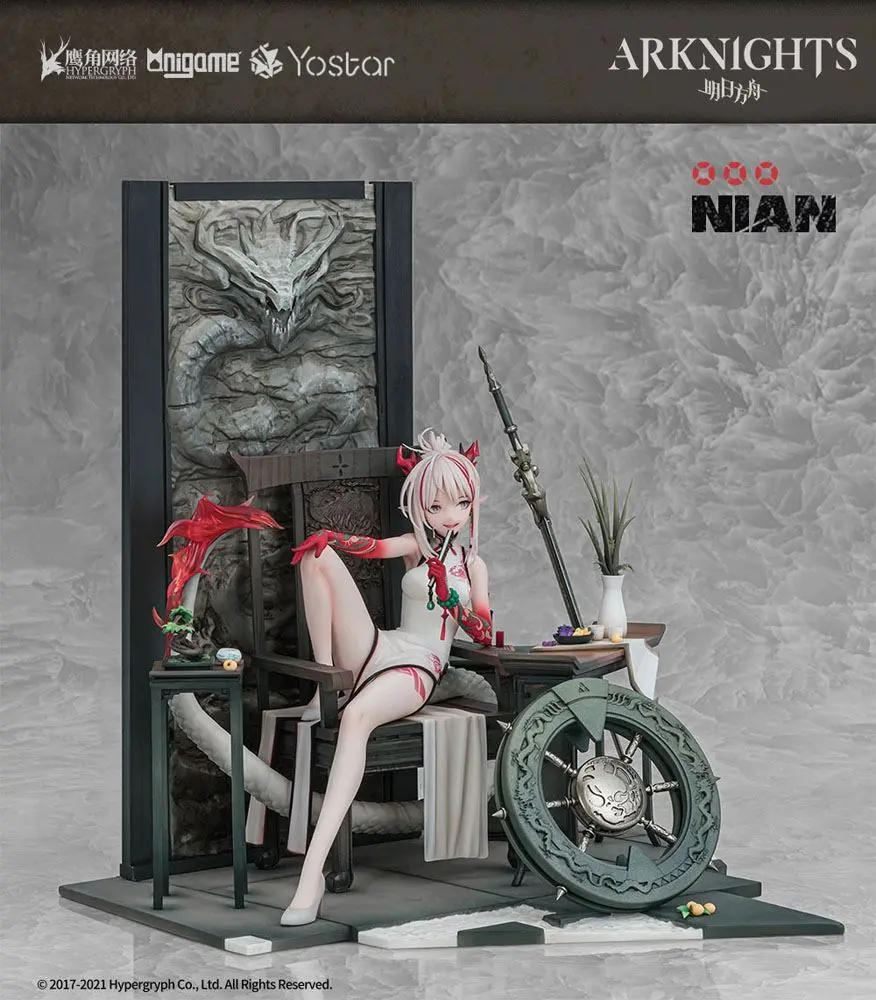Arknights PVC Statue 1/7 Nian Unfettered Freedom Ver. 24 cm product photo