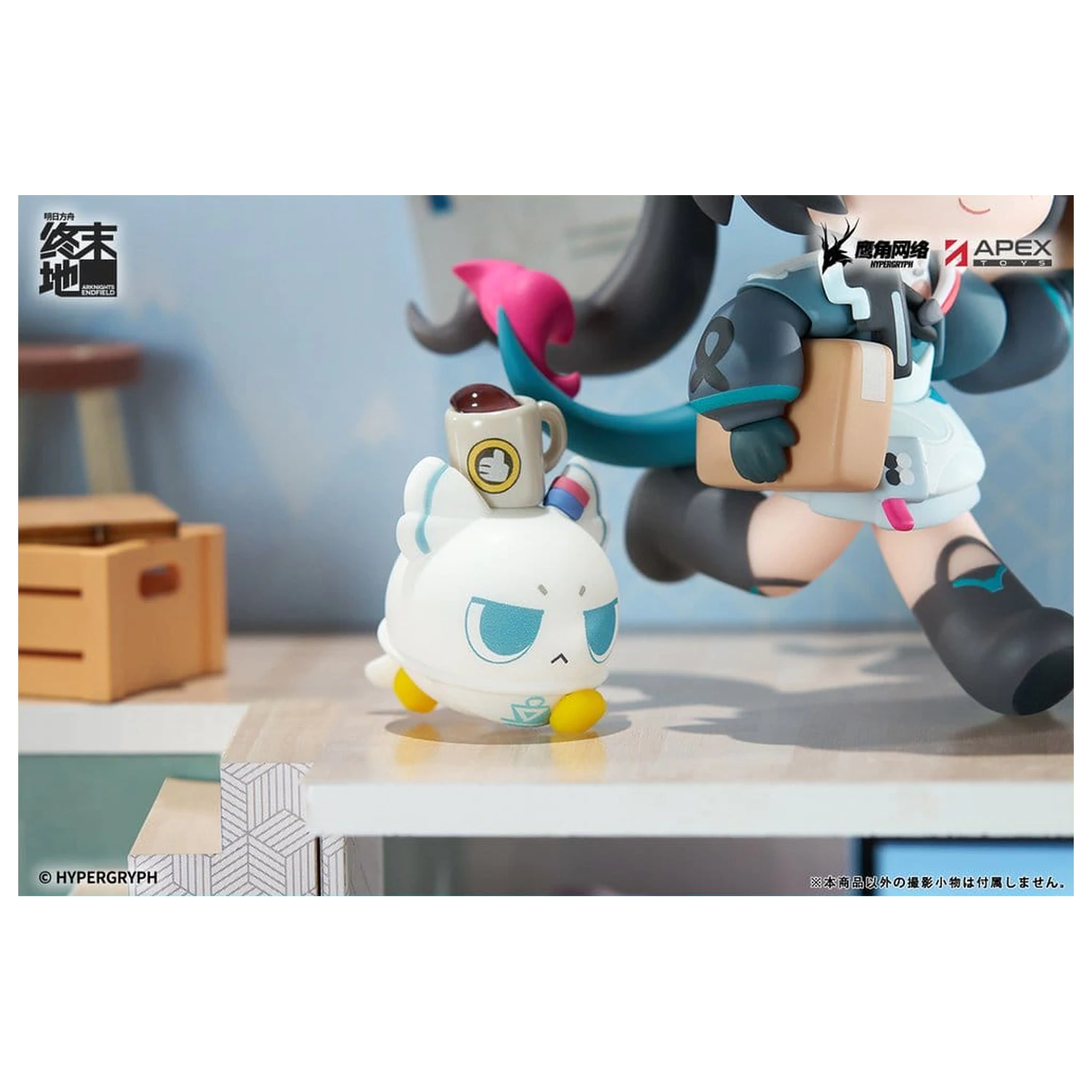 Arknights Cuties Series PVC Figure Endfield Chen Qianyu 12 cm product photo