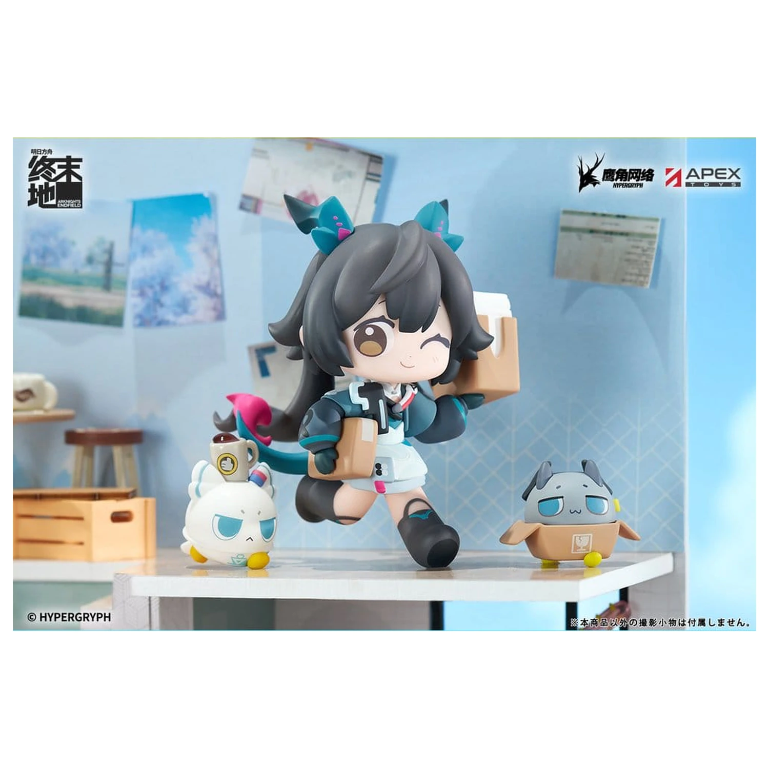Arknights Cuties Series PVC Figure Endfield Chen Qianyu 12 cm product photo
