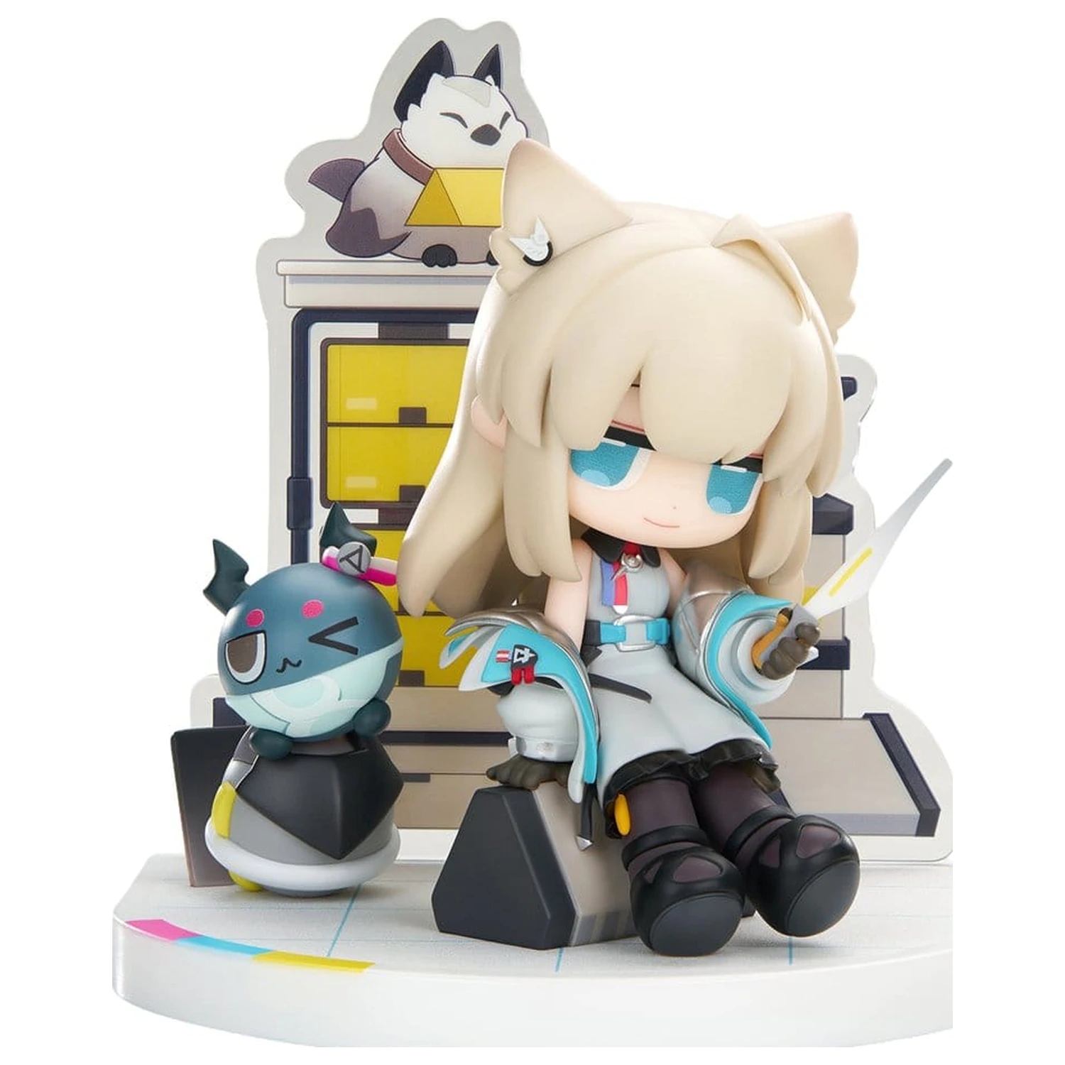 Arknights Cuties Series PVC Figure Endfield Perlica 11 cm product photo