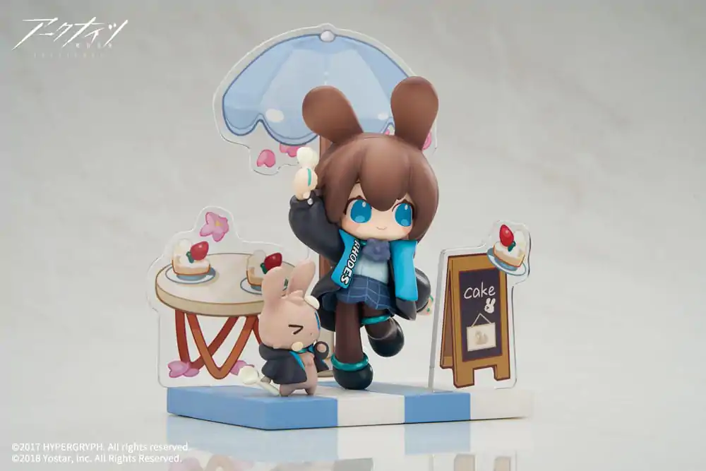 Arknights PVC Statue Mini Series Will You be Having the Dessert? Amiya 9 cm product photo