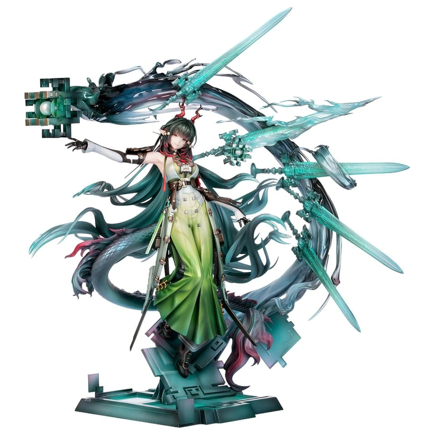 Arknights PVC Figure 1/7 Zhuang Fangyi 39 cm product photo