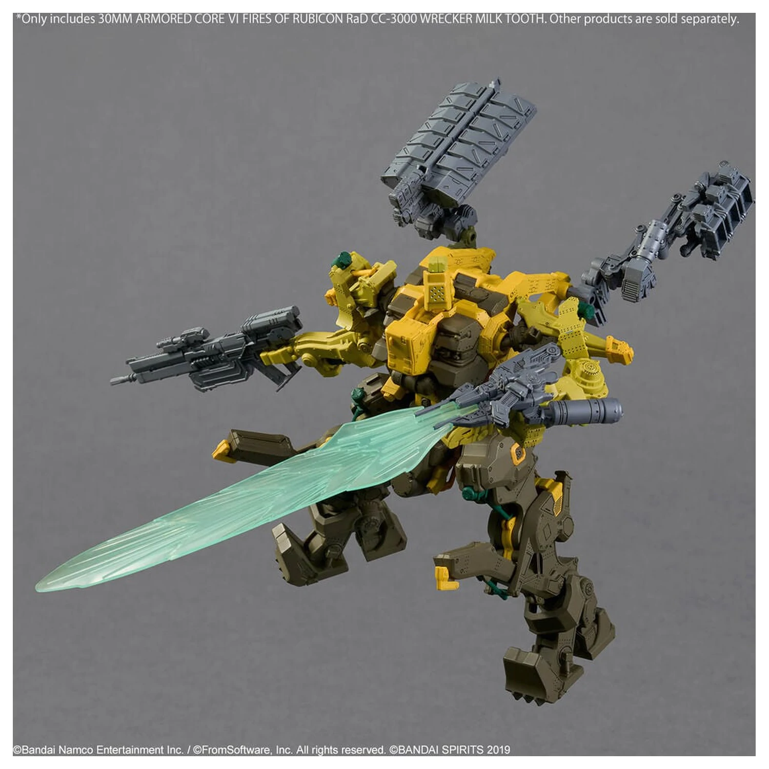 Armored Core VI Fires of Rubicon RAD RaD Wrecker Milktooth Model Kit 30MM product photo