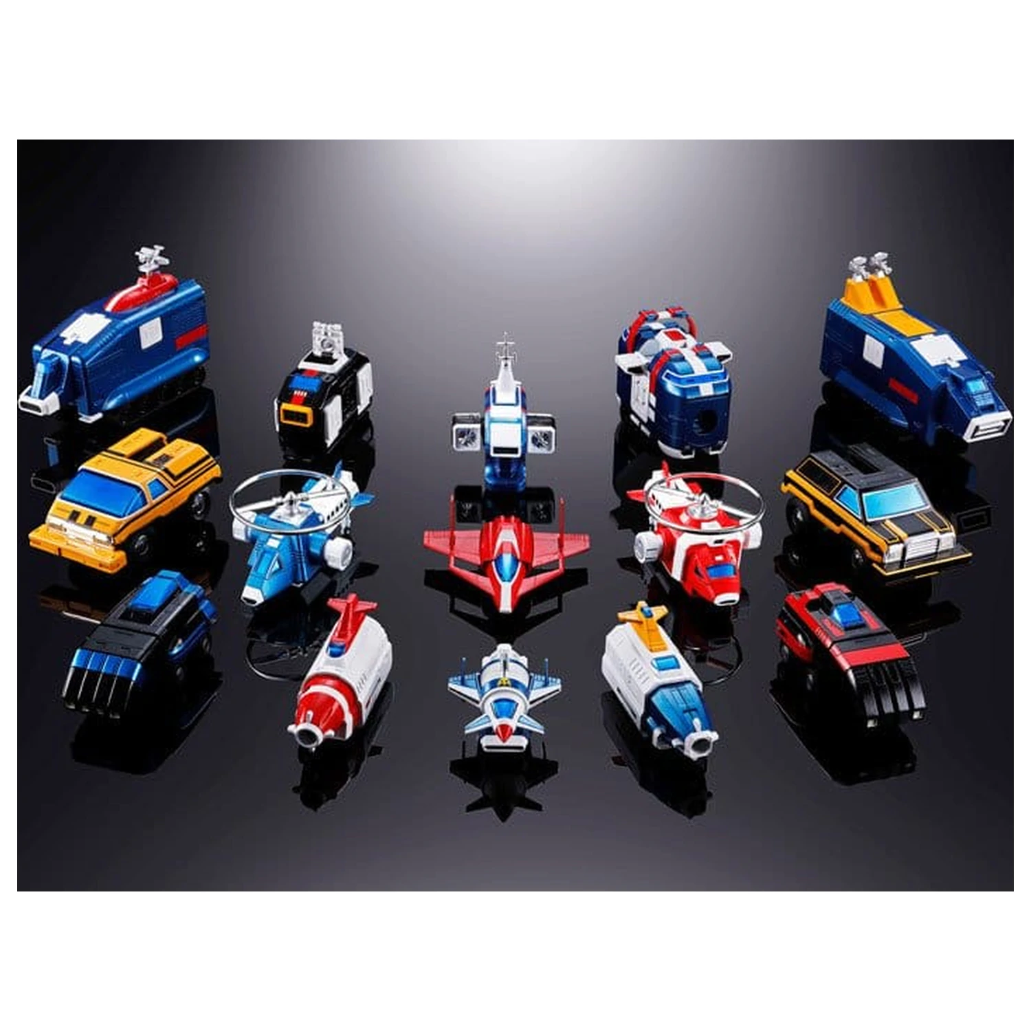 Armored Fleet Dairugger XV Soul of Chogokin Diecast Action Figure GX-88 product photo