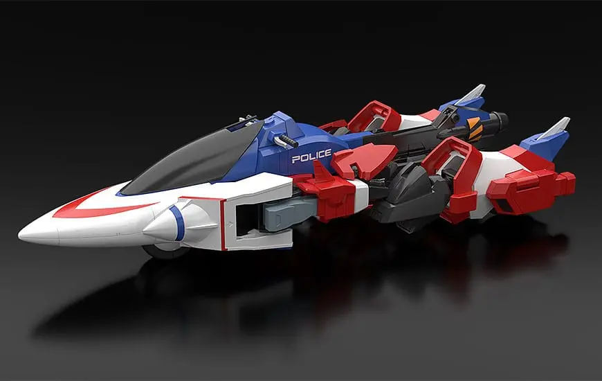 Armored Police Metal Jack Moderoid Plastic Model Kit Hyper Red Jack Armor 16 cm product photo