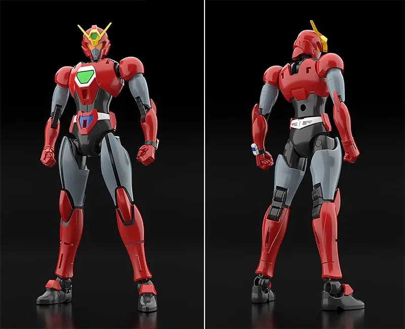 Armored Police Metal Jack Moderoid Plastic Model Kit Hyper Red Jack Armor 16 cm product photo